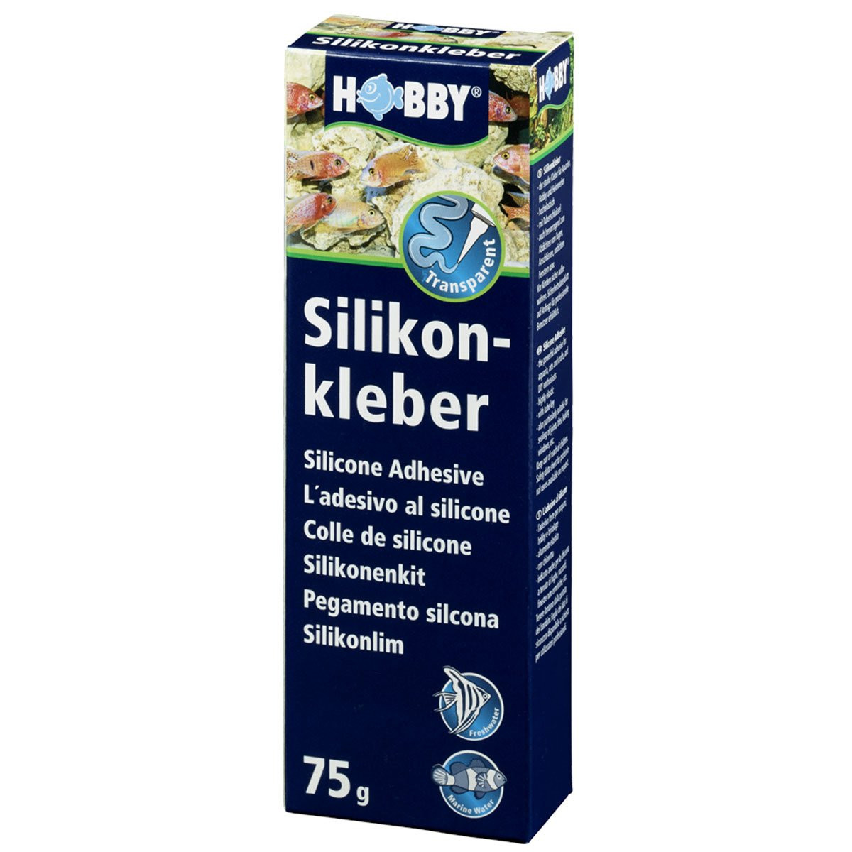 Silikonové transparentní hobby lepidlo, 75 g