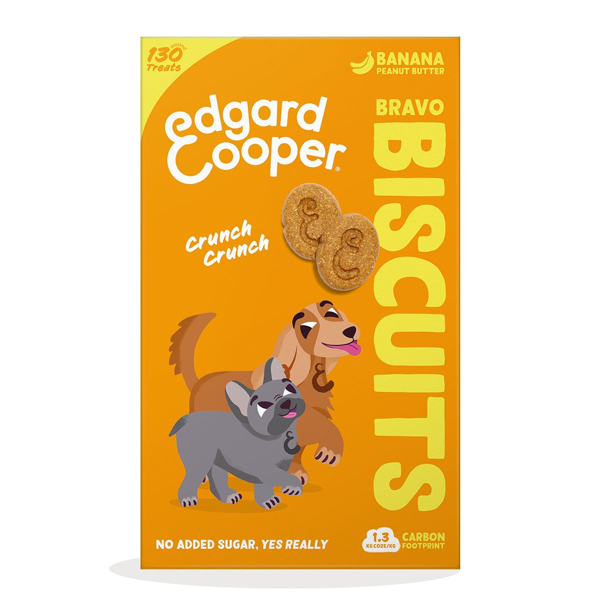 Edgard&Cooper Biscuits banán, 400 g