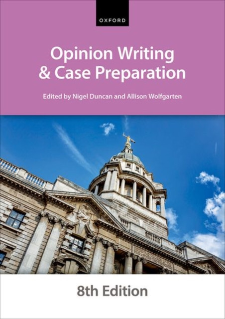 Opinion Writing and Case Preparation(Paperback / softback)