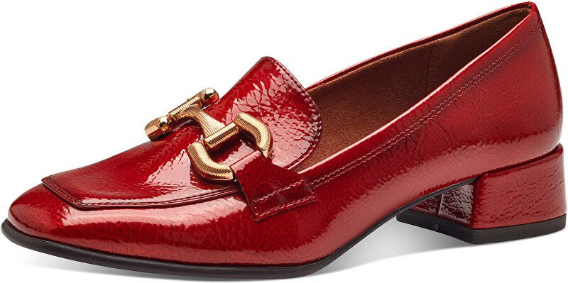 Tamaris 1-24316-43-500 Dámské mokasíny červené 36