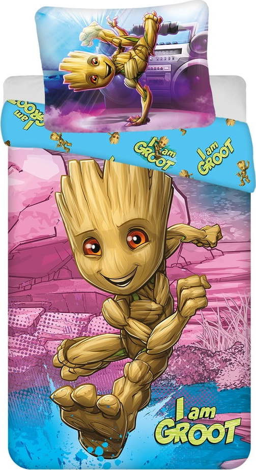 Bavlněné dětské povlečení na jednolůžko 140x200 cm Groot – Jerry Fabrics