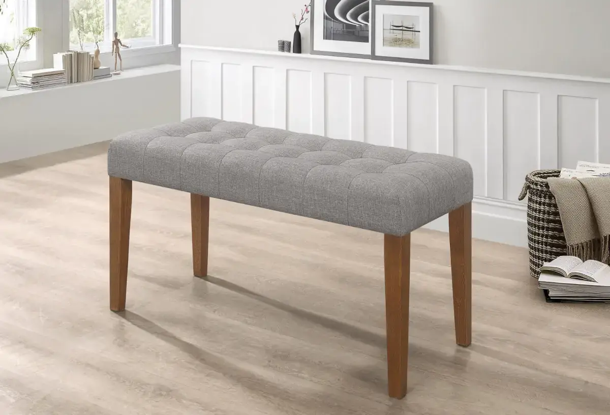 Casarredo Čalouněná lavice GATTO ořech/šedá