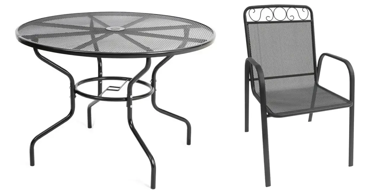 Casarredo Zahradní set LUTYCH 1+4 černá