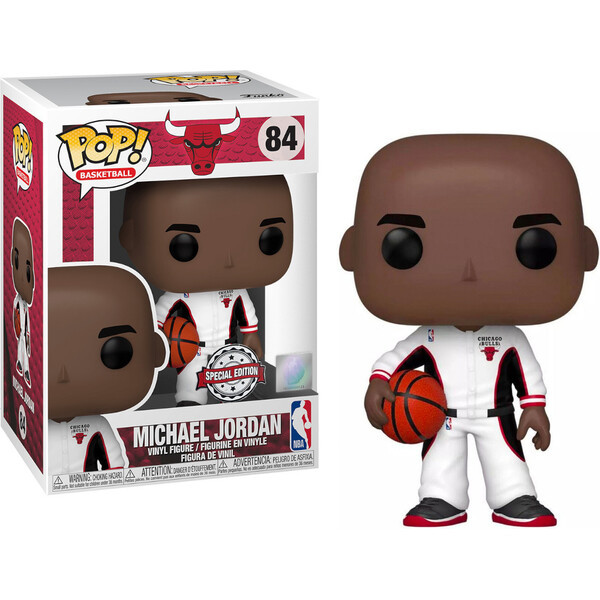 Funko POP NBA: Michael Jordan (Bulls White Warmup)