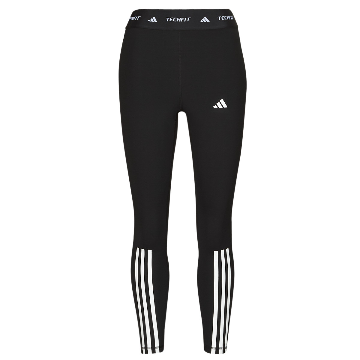 adidas  TECHFIT 3-Stripes 7/8 Leggings  Černá