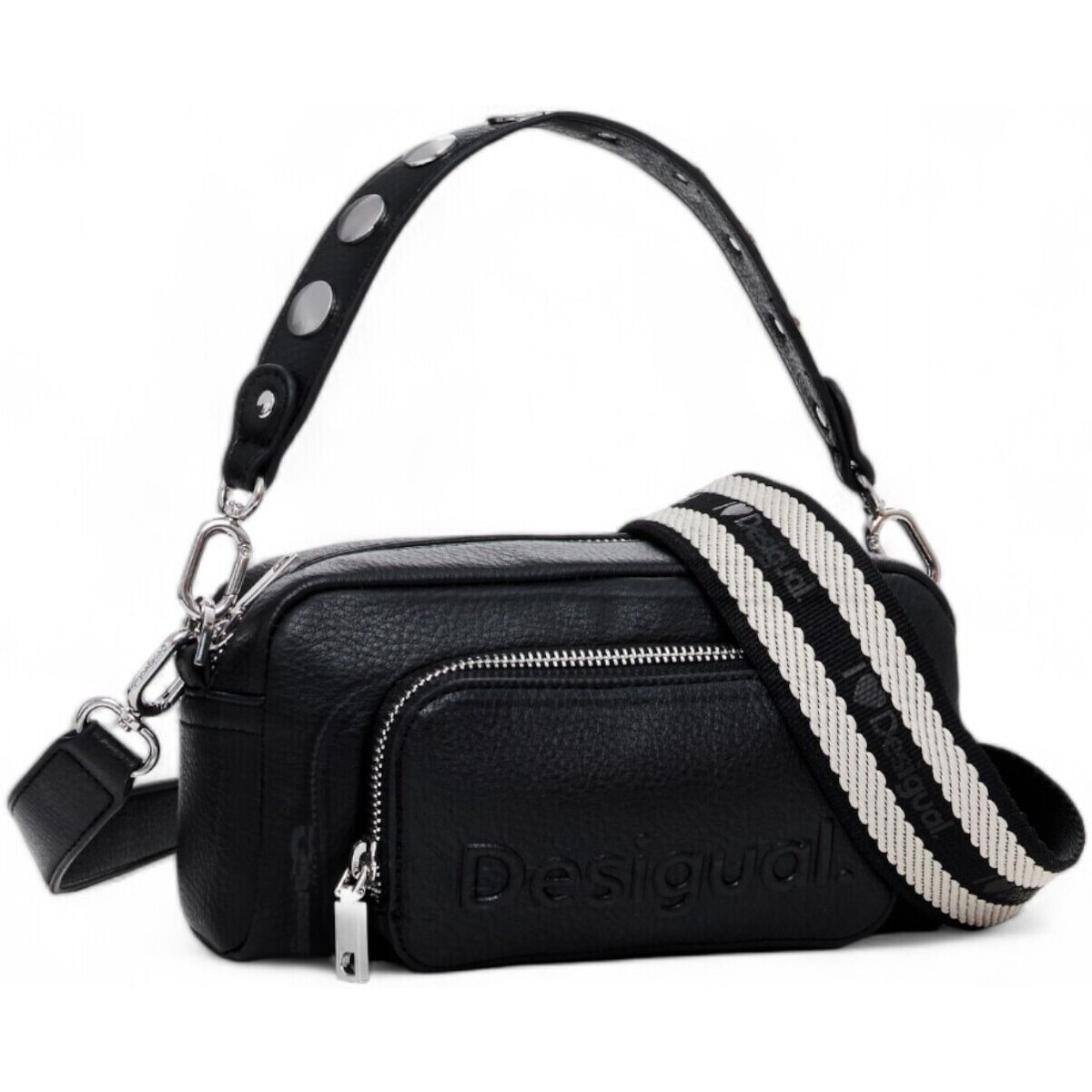 Desigual  BAG_HALF LOGO FW24 PRADES 24WAXP33  Černá