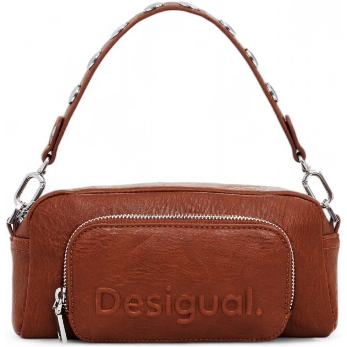 Desigual  BAG_HALF LOGO FW24 PRADES 24WAXP33  Hnědá