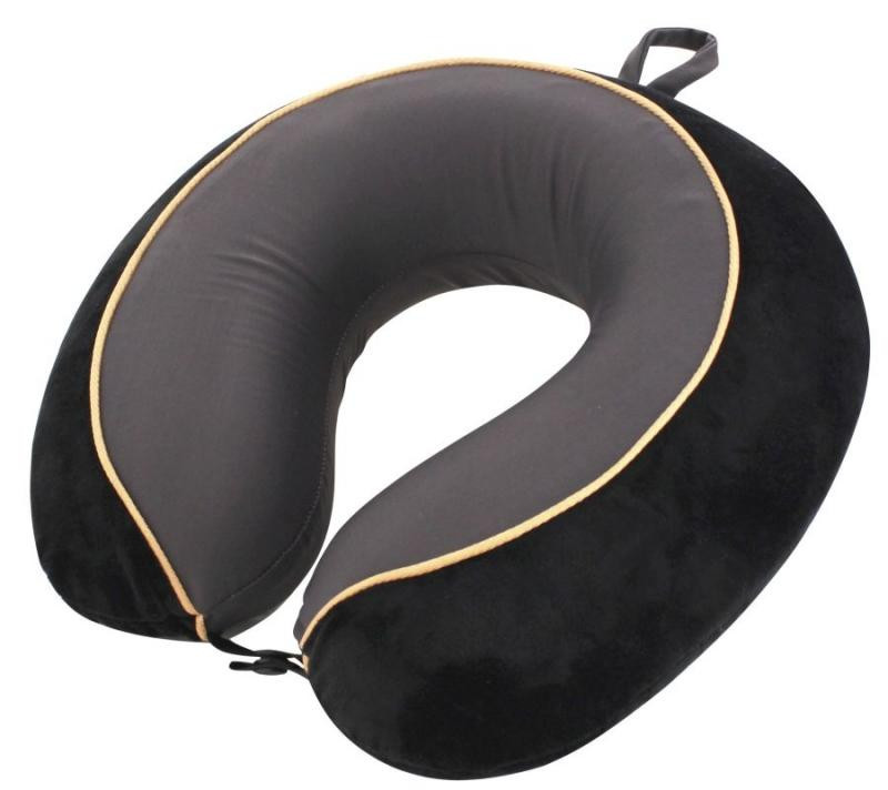 TravelSafe podhlavník Travel Pillow Memory Foam black/grey