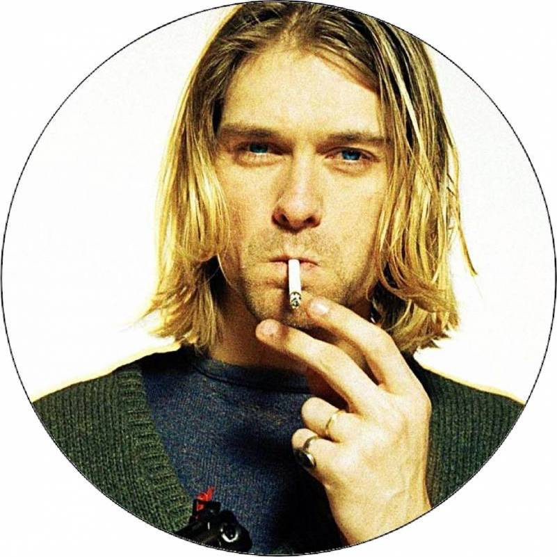 Jedlý papír Kurt Cobain 19,5 cm