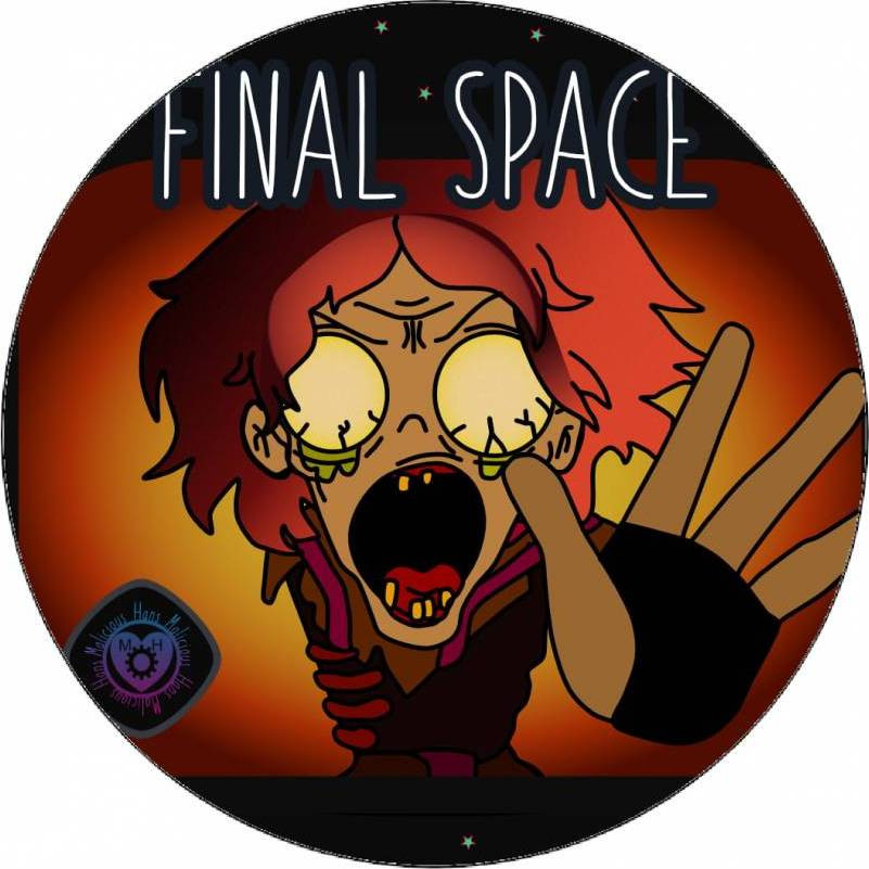 Jedlý papír Final Space 19,5 cm