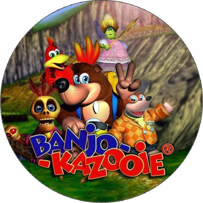 Jedlý papír Banjoo kazooie 19,5 cm