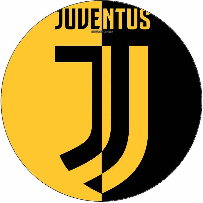 Jedlý papír Juventus Turin logo 19,5 cm