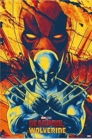 GRUPO ERIK Plakát, Obraz - Marvel - Deadpool & Wolverine - Ready, 61 × 91.5 cm