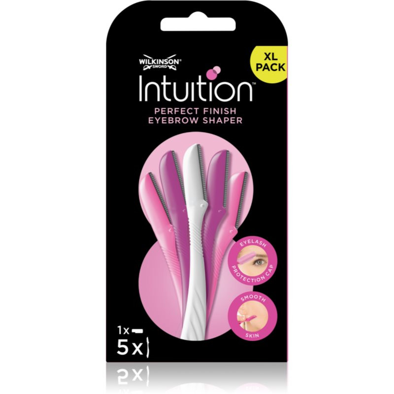 Wilkinson Sword Intuition Perfect Finish Eyebrow Shaper břitva na obočí 5 ks