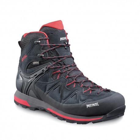 Meindl Tonale GTX black/red pánské nepromokavé kožené trekové boty 42 EUR