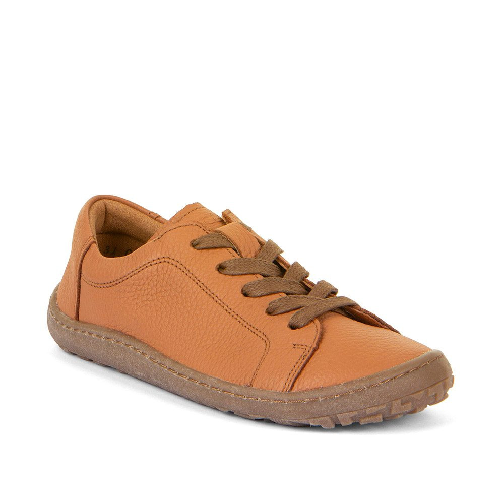 Dětské celoroční barefoot tenisky LACES COGNAC; Froddo; G3130257; hnědá - 36