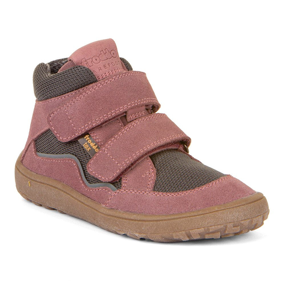 Dívčí barefoot boty TEX AUTUMN  Gray/Pink; Froddo; G3110254-6; šedá - 23