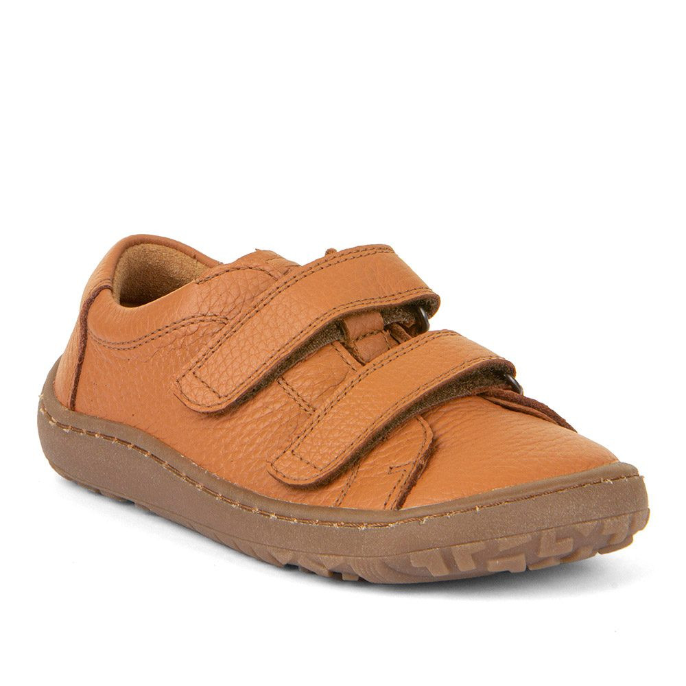 Dětské barefoot tenisky BASE Cognac, Froddo, G3130256-1, hnědá - 30