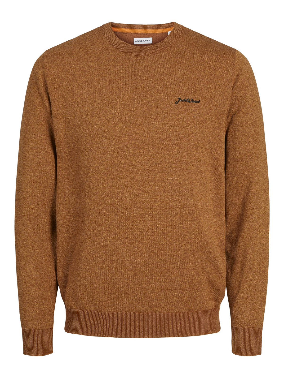 Jack&Jones Pánský svetr JJBRAD 12258846 Mocha Bisque L