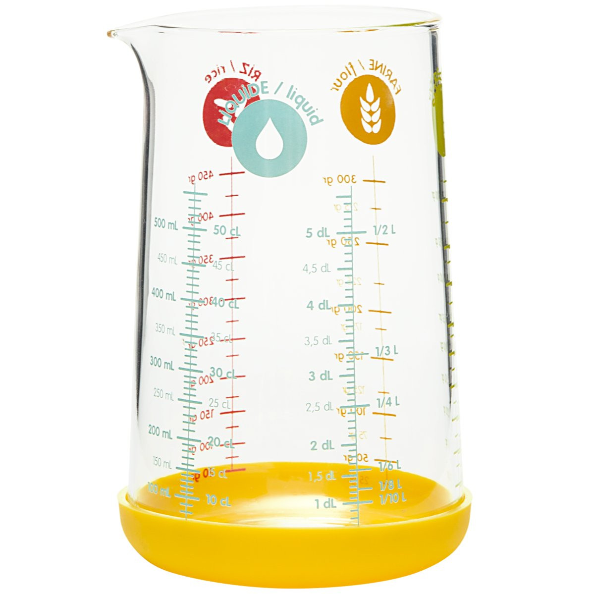 Kuchyňská odměrka PKM-0500J 500 ml, sklo, Pebbly