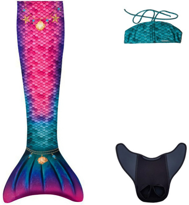 Kuaki Mermaids Mermaidtail Set Star XS