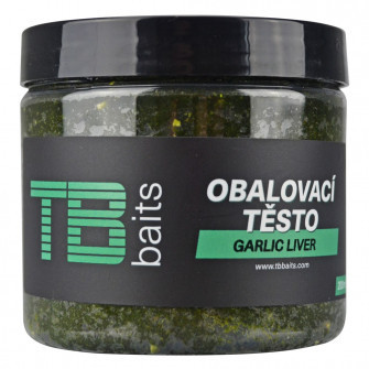 TB Baits - Obalovací těsto Garlic Liver 200ml