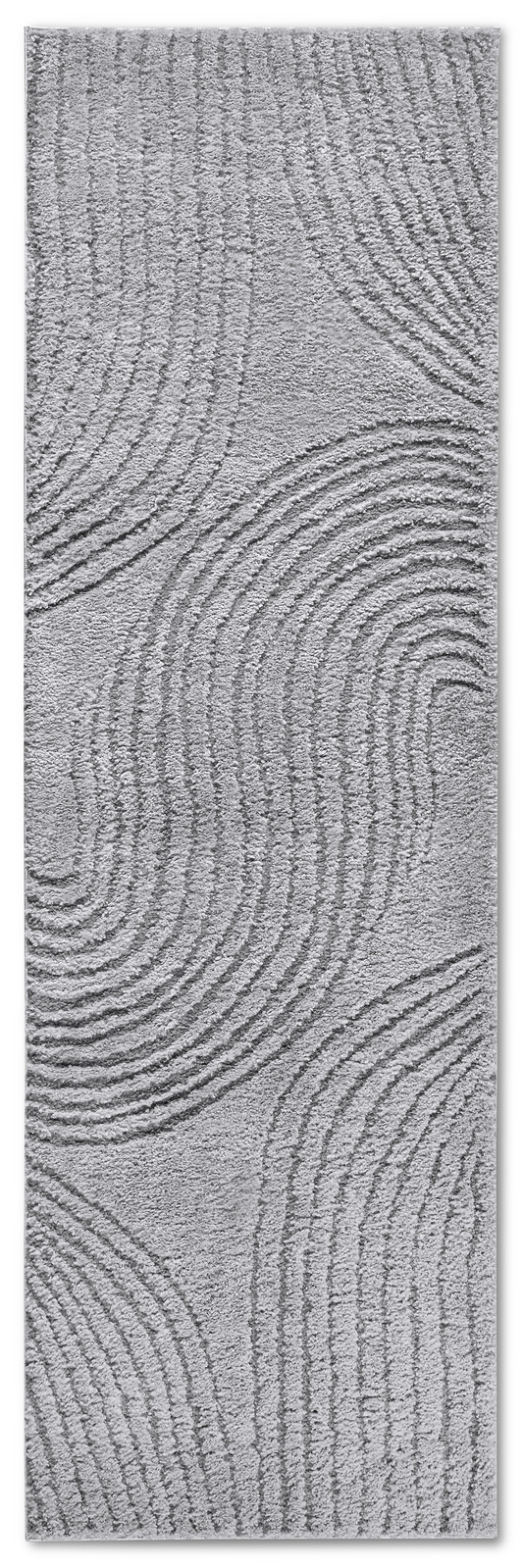 Běhoun Gallery 106085 Light Grey z kolekce Elle - 80x240 cm ELLE Decoration koberce