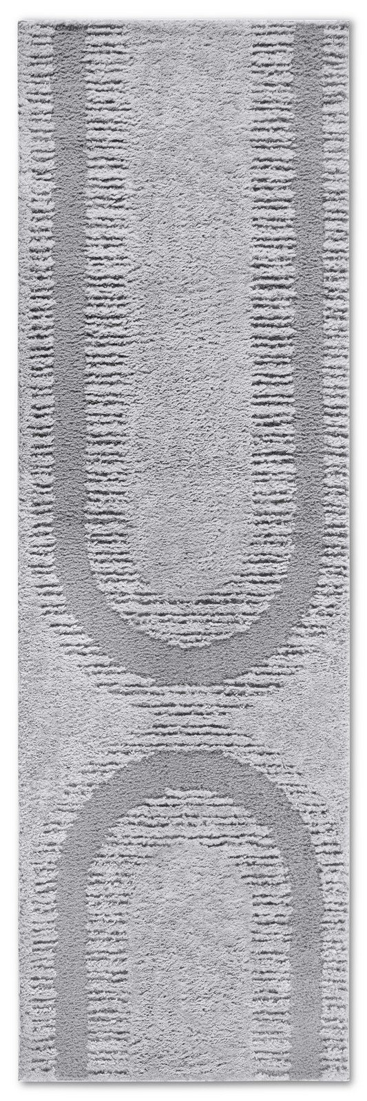 Běhoun Gallery 106088 Light Grey z kolekce Elle - 80x240 cm ELLE Decoration koberce