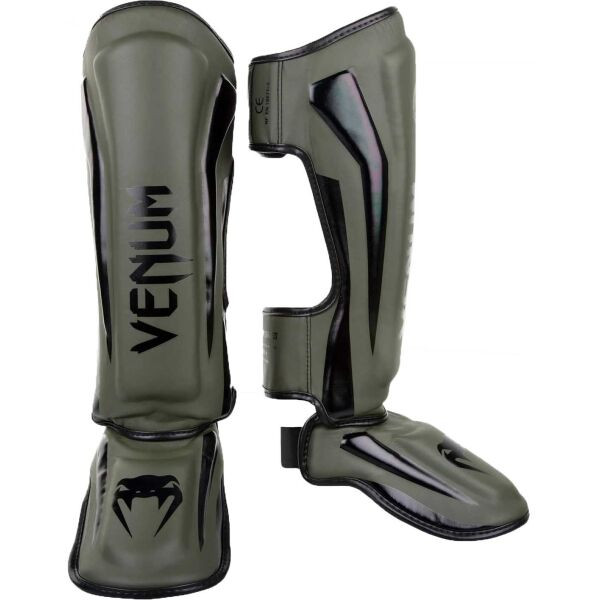 Venum ELITE STANDUP SHIN GUARDS Chrániče holení, khaki, velikost