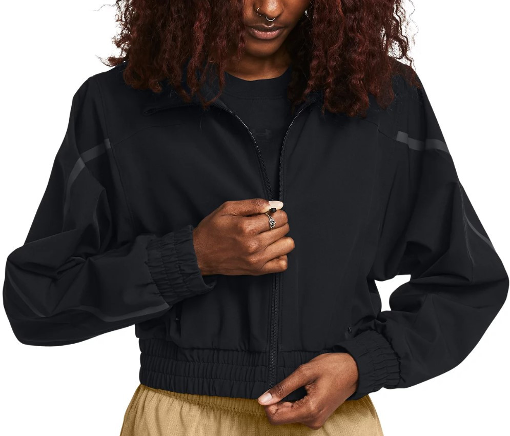 Bunda Under Armour Unstoppable Crop Jacket-BLK