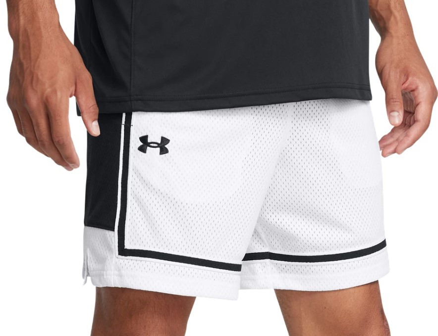 Šortky Under Armour UA Zone Pro 7in Mesh Short-WHT