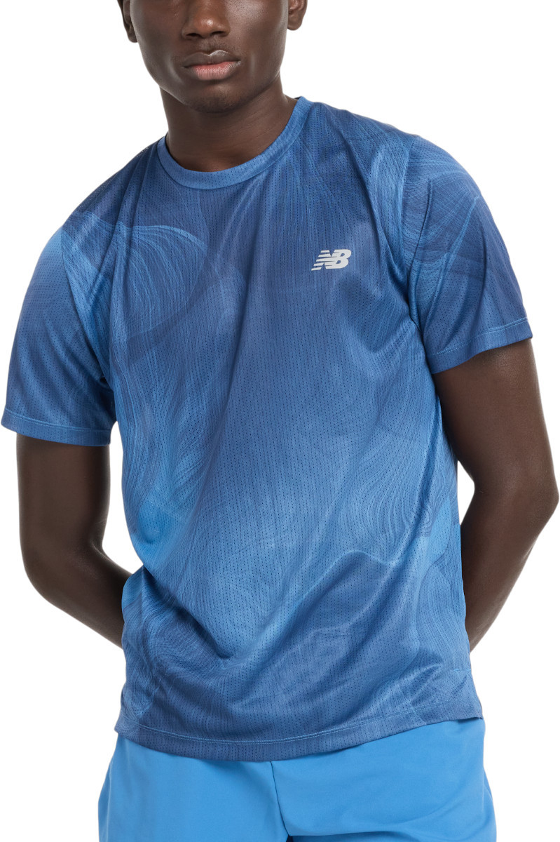 Triko New Balance Athletics Printed T-Shirt