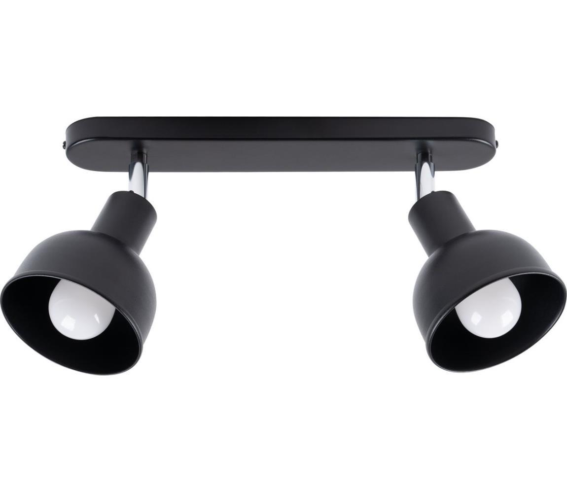 SL.1317 - Bodové svítidlo ELBA 2xE27/15W/230V černá