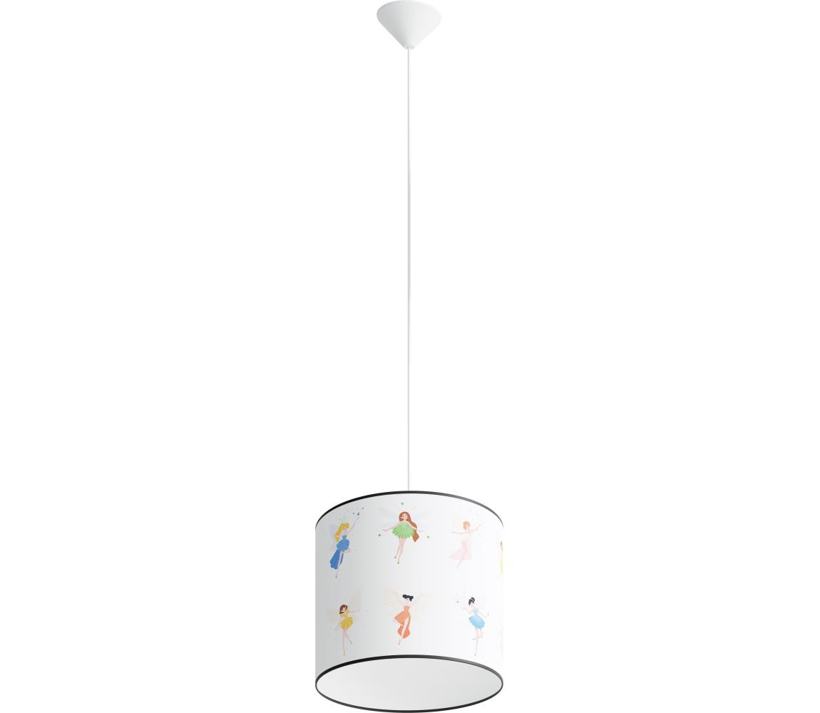 SL.1416 - Dětský lustr na lanku FAIRY 1xE27/15W/230V pr. 30 cm