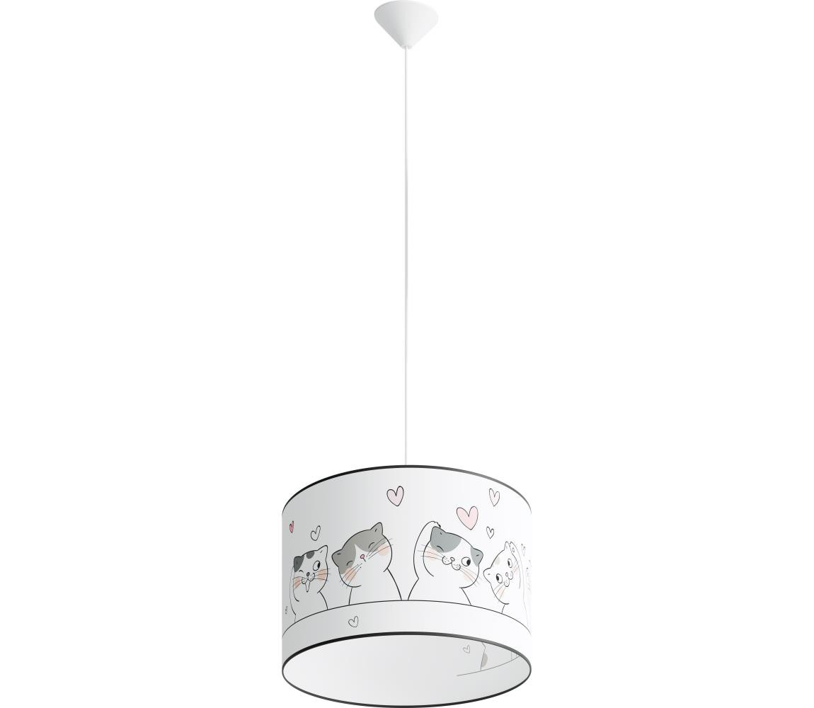 SL.1419 - Dětský lustr na lanku CAT 1xE27/15W/230V pr. 40 cm