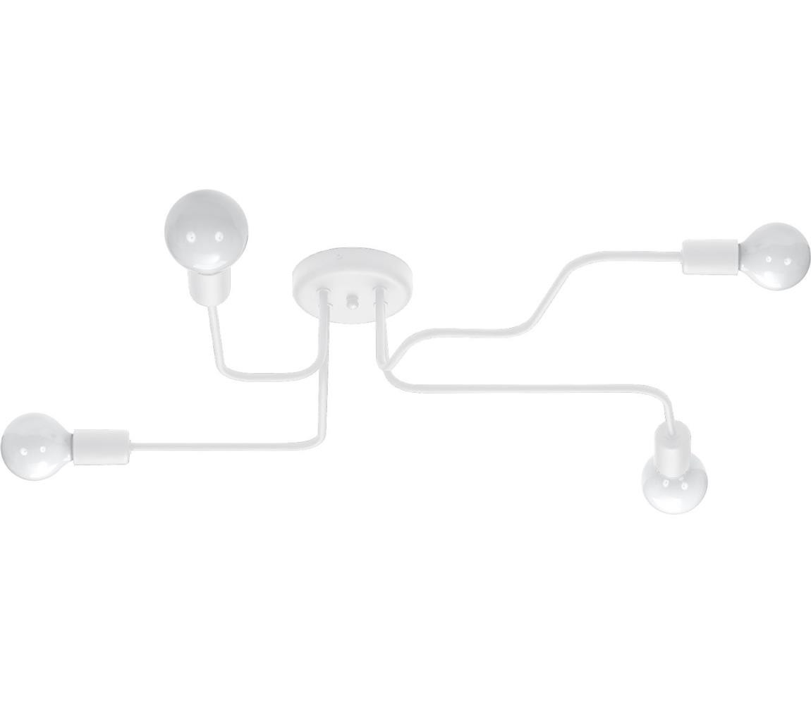 SL.1442 - Přisazený lustr VECTOR 4xE27/15W/230V bílá