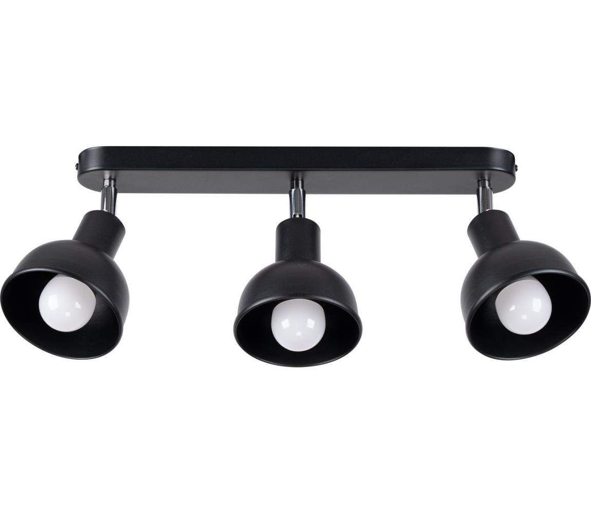 SL.1318 - Bodové svítidlo ELBA 3xE27/15W/230V černá