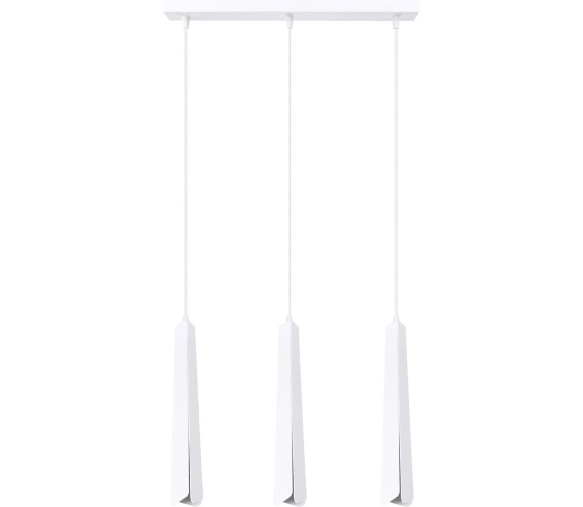SL.1399 - Lustr na lanku PRYSM 3xG9/8W/230V bílá