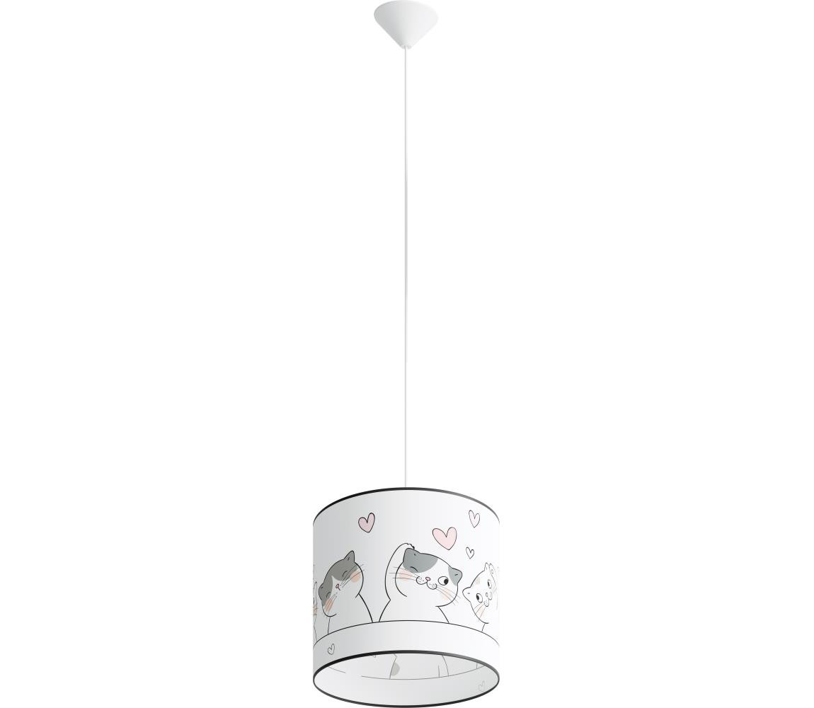 SL.1418 - Dětský lustr na lanku CAT 1xE27/15W/230V pr. 30 cm