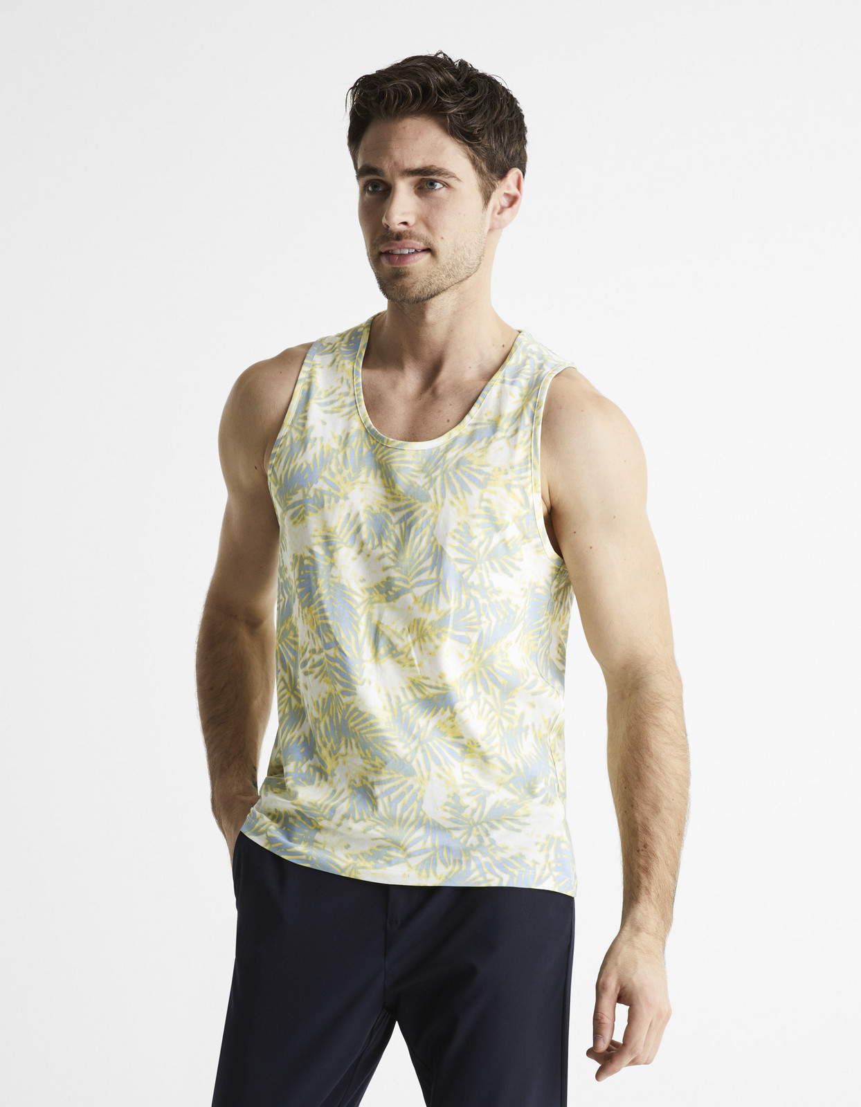 Pánský nátělník Celio Floral