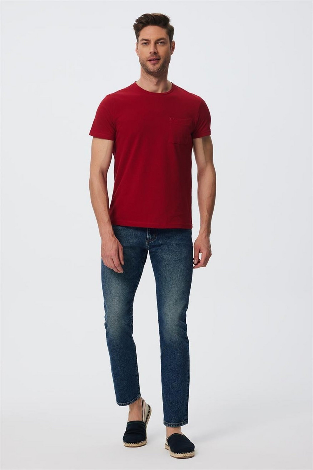 Lee Cooper Twingo Men's O-Neck Pique T-Shirt