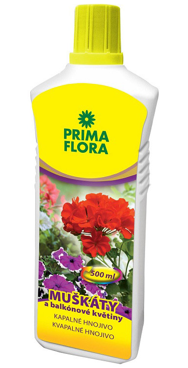 AGRO CS PRIMAFLORA Kapalné hnojivo muškáty 500 ml