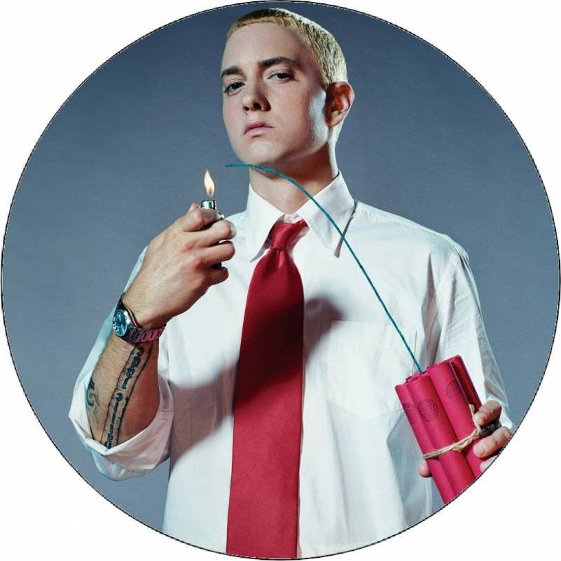 Jedlý papír Eminem s dynamitem 19,5 cm - Pictu Hap