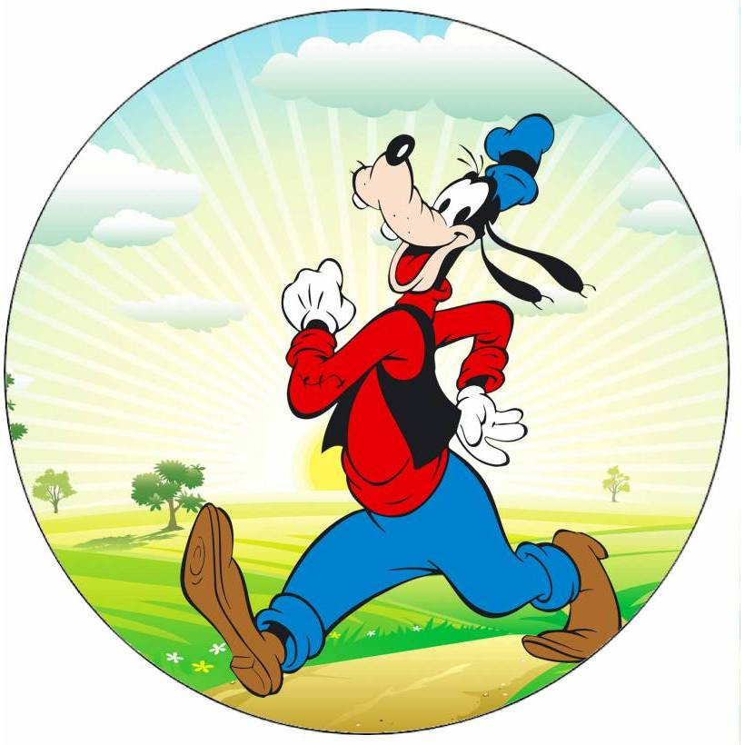 Jedlý papír Goofy 19,5 cm - Pictu Hap