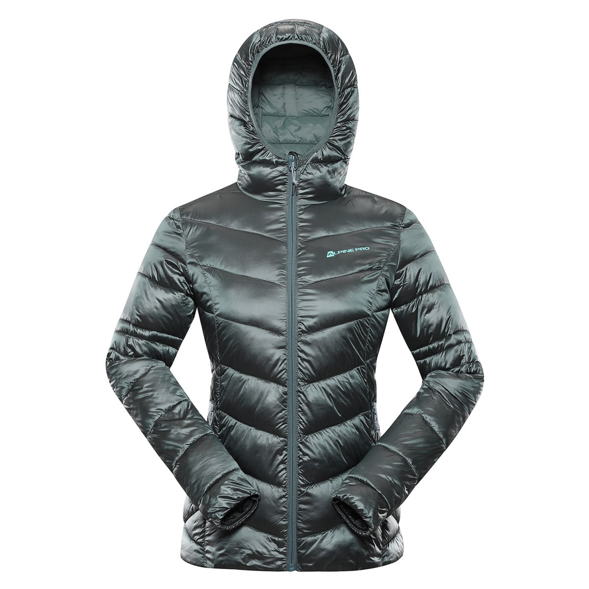 Dámská hi-therm bunda alpine pro roga zelená xs