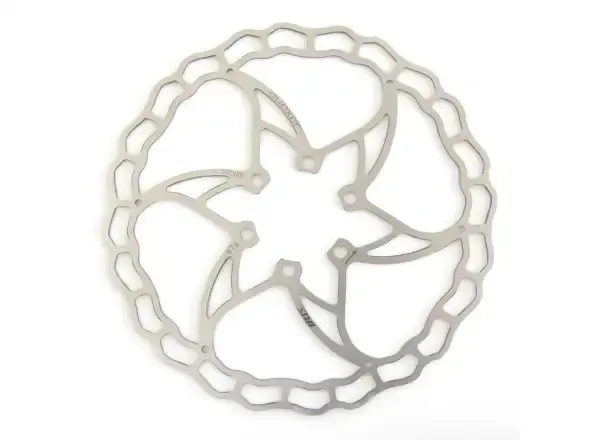 Quaxar Iris Superlight brzdový kotouč 180 mm stříbrná 180 mm