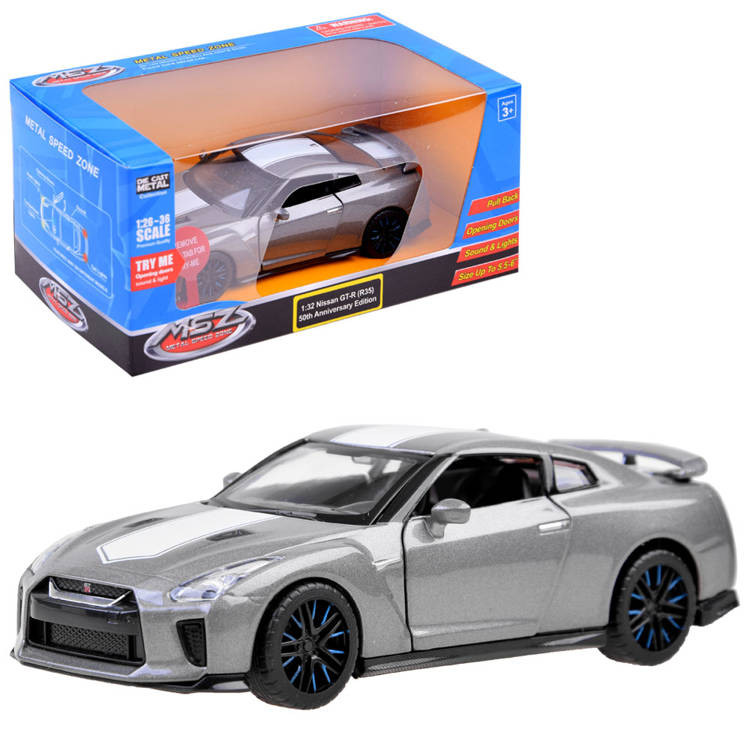 mamido Kovové autíčko Nissan GT-R 1:32