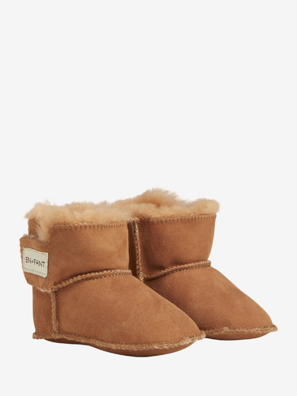 En Fant dětské kožené capáčky z jehněčí kůže 811840 - 253 Velikost: S