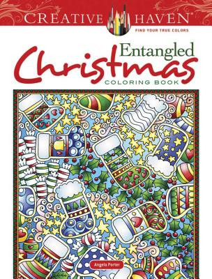 Creative Haven Entangled Christmas Coloring Book (Porter Angela)(Paperback)