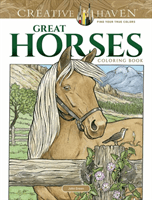 Creative Haven Great Horses Coloring Book (Green John)(Paperback)
